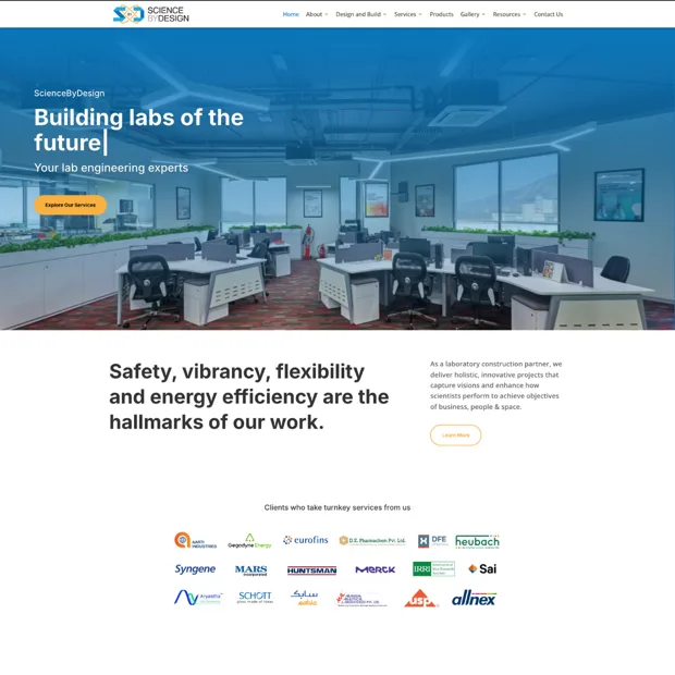 Science By Design website