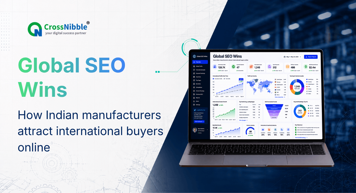 Global SEO optimization for Indian manufacturers