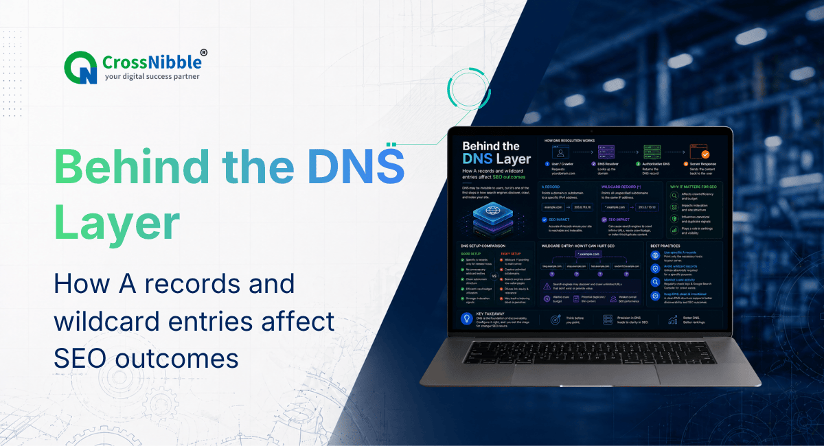 Technical SEO analysis of wildcard DNS