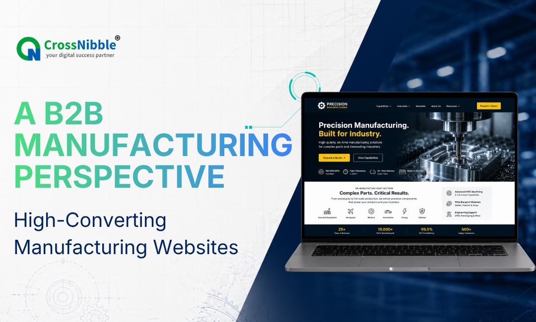 What a high-converting B2B manufacturing website actually looks like?