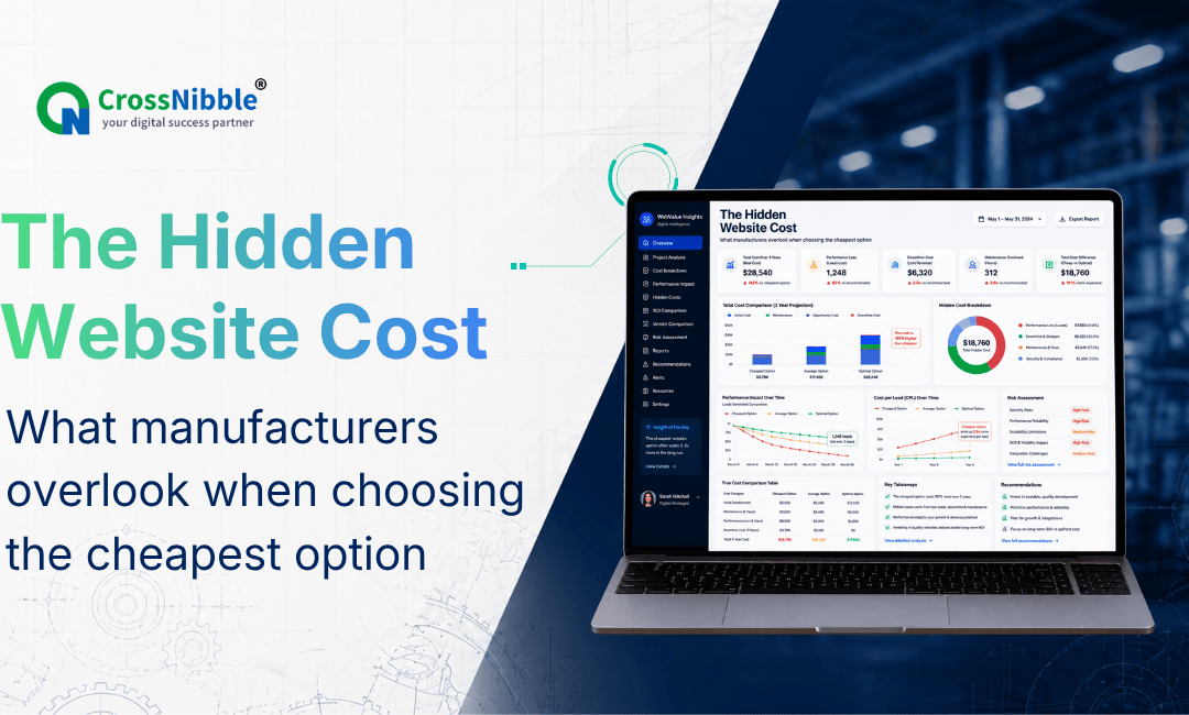 Why cheap websites become expensive later in B2B manufacturing