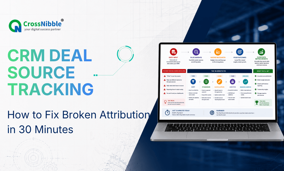 Your CRM’s Deal Source Field Is Lying. Here Is the 30-Minute Fix.